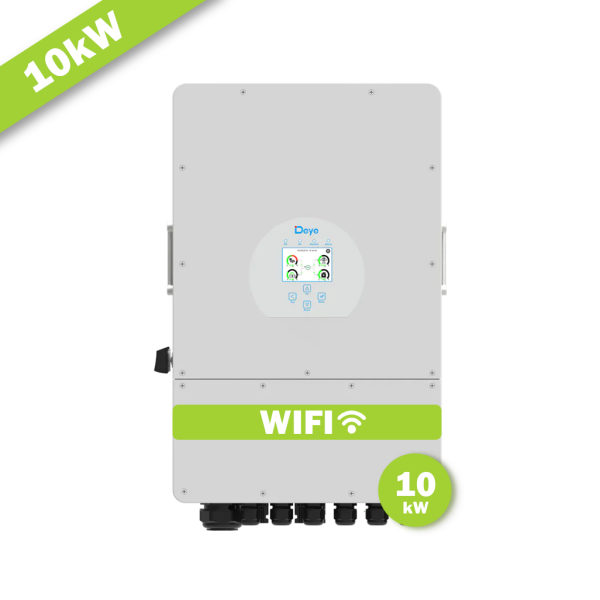DEYE® 10kW ­Hybrid-Wechselrichter SUN-10K-SG04LP3 3phasig inkl. WIFI & DC Switch