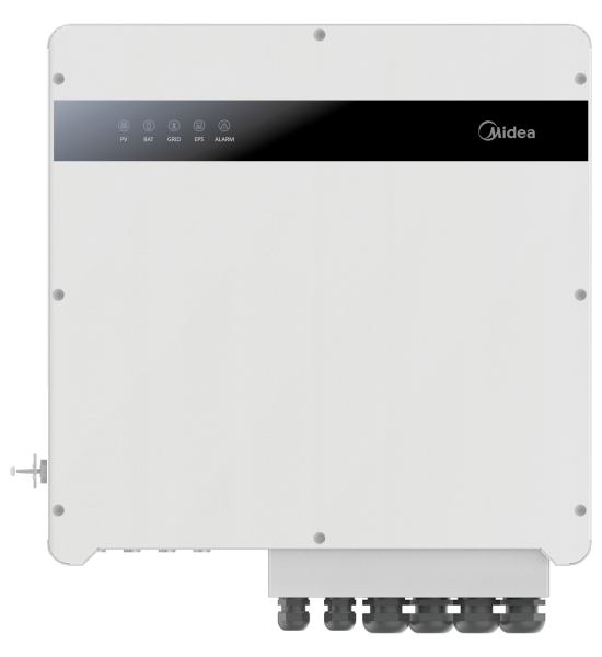MIDEA® 3-phasiger Hybrid-Wechselrichter 10KW ME-HT10H