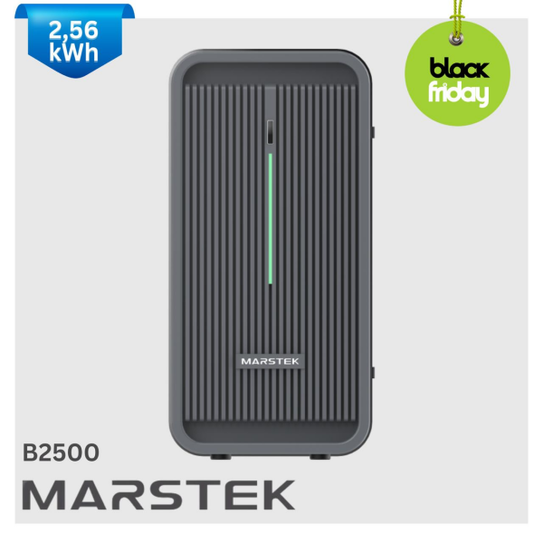 Marstek B2500-D 2240Wh Speicher für Balkonkraftwerk Max. 2*800W PV-Eingang LiFePO4 Batterie