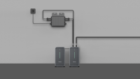 Marstek® B2500-D 2.24kWh Solarspeicher für Balkonkraftwerk | LiFePO4 Batterieerweiterung mit max. 2x800W PV-Eingang