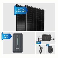 Marstek 1000W Balkonkraftwerk Komplettset mit 2*500Wp...