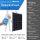 Balkonkraftwerk 2340W mit 2048W Speicher, 4x450W Glas-Glas Solarmodule mit Growatt Nexa 2000 Stromspeicher, bifazial Solarpaneele bis zu 2340W Leistung, Solaranlage Photovoltaik für Dach Haus Balkon