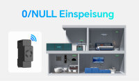 Balkonkraftwerk 2340W 4x450W Bifazial  mit Speicher, Marstek Jupiter C plus mit 5.12kWh