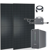 Balkonkraftwerk 1300W Solaranlage mit Speicher Marstek...