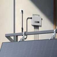 Balkonkraftwerk 2x500W Ecoflow800W Micro Wechselrichter