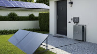 APS EZHI Hybrid Wechselrichter mit Dyness Solarspeicher 5120Wh für Balkonkraftwerk, Plug & Play für PV Anlage, Geeignet für Inselbetrieb im Garten, 5,12kWh Stromspeicher Solarbank für Haus Balkon