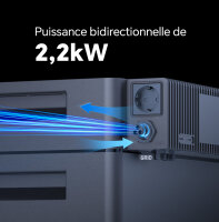 MARSTEK VENUS D All-in-One Balkon-Speichersystem 4kW PV / 2,2kW AC / Modularer Speicher bis 15,36kWh / 4 MPPT / Notstromfunktion