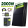 Marstek® B2500-D Solarspeicher 4,48kWh  im Balkonkraftwerk Komplettset | 2000W Bifazial PV-Module, 800W Mikrowechselrichter, Plug & Play (ohne Smart Meter)