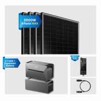 Balkonkraftwerk 2000W mit Speicher 5400W Solix Pro...