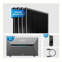 Balkonkraftwerk 2000W mit Speicher 2700W Solix Pro 3