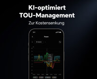 Marstek Venus D Balkonkraftwerk All-in-One Speicher 7680Wh  2,2 kW Hybrid-Wechselrichter (AC-Kopplung) inkl. 7,68 kWh Akku, bis 4 kW PV-Eingang, Notstromfunktion, Solarspeicher Stromspeicher IP65