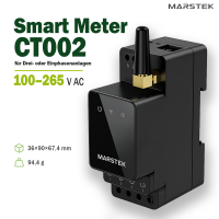 Balkonkraftwerk 6x500W Bifazial mit Marstek800W Wechselrichter und 4xMarstek Speicher 8960Wh Komplettset