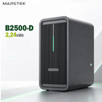 Marstek® B2500-D Solarspeicher 2,24kWh  im Balkonkraftwerk Komplettset | 1000W Bifazial PV-Module, 800W Mikrowechselrichter, Plug & Play (ohne Smart Meter)