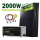 Marstek® Venus A All-in-One Solarspeicher 2,12kWh im Balkonkraftwerk Komplettset | 2000W Bifazial Glas-Glas Modulen (ohne Smart Meter)