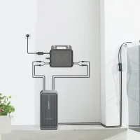 Balkonkraftwerk 1000W Solaranlage mit 800W Marstek Wechselrichter