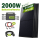 Balkonkraftwerk 2000W  Komplettset mit 4*500Wp Bifaziale PV-Modulen und 2000W Marstek Mikro-Wechselrichter