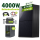 Marstek® B2500-D Solarspeicher 8,96kWh  im Balkonkraftwerk Komplettset | 4000W Bifazial PV-Module, 2000W Mikrowechselrichter, Plug & Play (ohne Smart Meter)