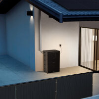 Balkonkraftwerk 2000W MARSTEK Venus D All-in-One Plug-in Batterie 5,12 kWh Zusatzakku mit 4×500W bifazialen Solarmodulen PV Solaranlage Solarspeicher