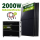 Balkonkraftwerk 2000W MARSTEK Venus D All-in-One Plug-in Batterie 5,12 kWh Zusatzakku mit 4×500W bifazialen Solarmodulen PV Solaranlage Solarspeicher
