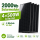 Balkonkraftwerk 2000W MARSTEK Venus D All-in-One Plug-in Batterie 5,12 kWh Zusatzakku mit 4×500W bifazialen Solarmodulen PV Solaranlage Solarspeicher