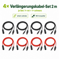 Marstek® Venus A All-in-One Solarspeicher 4,24kWh im Balkonkraftwerk Komplettset | 2000W Bifazial Glas-Glas Modulen (ohne Smart Meter)