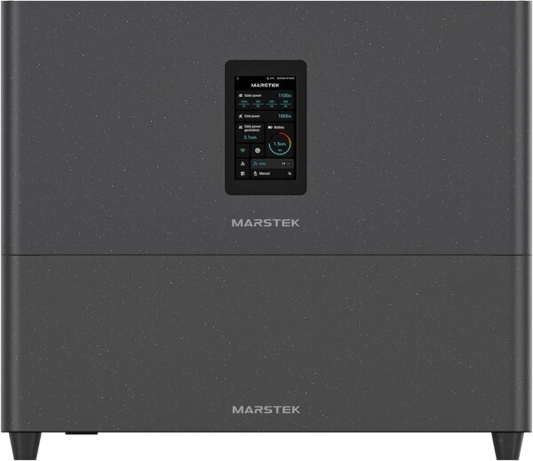 Marstek Jupiter C+ Solarspeicher Set mit 1 Erweiterungsakkus (5,12 kWh) – Balkonkraftwerk Speicher Plug & Play, PV Stromspeicher ohne Smart Meter für Haus & Balkon