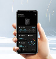 Marstek Jupiter C+ Solarspeicher Set mit 2 Erweiterungsakkus (7,68 kWh) – Balkonkraftwerk Speicher Plug & Play, PV Stromspeicher ohne Smart Meter für Haus & Balkon